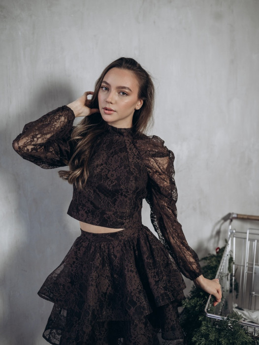 Юбка и топ кружево - Eva Shafran